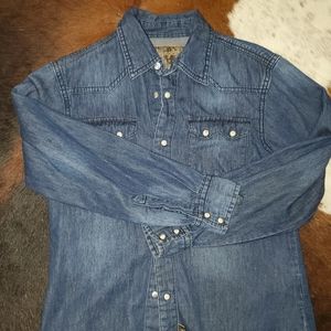 Boys Wrangler Pearl Snap
